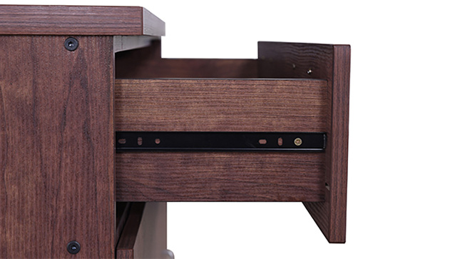 Portley 6-Door Kitchen Cabinet(Walnet)